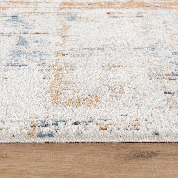 Strata Modern 2 ft. 3 in. x 6 ft. Runner Multi Rug