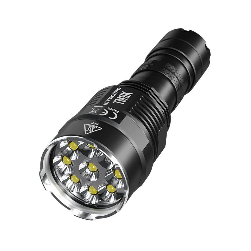 NITECORE 9500 Lumens USB-C Rechargeable LED Flashlight FL-NITE-TM9K The  Home Depot