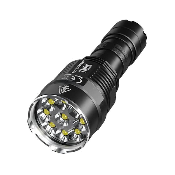 NITECORE 9500 Lumens USB-C Rechargeable LED Flashlight FL-NITE-TM9K - The  Home Depot