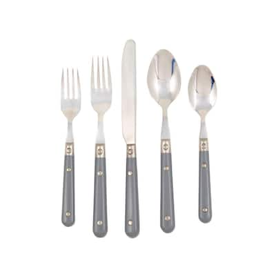 LIANYU 48-Piece Rose Gold Silverware Set with Steak Knives and Organizer  Tray, Stainless Steel Cutlery Flatware Set for 8, Tableware Eating Utensils