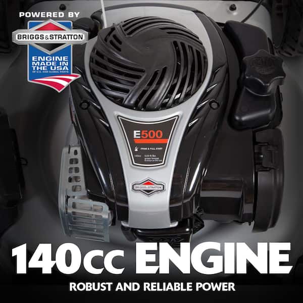 Murray - 21 in. 140 cc Briggs and Stratton Walk Behind Gas Push Lawn Mower with Height Adjustment and Prime 'N Pull Start