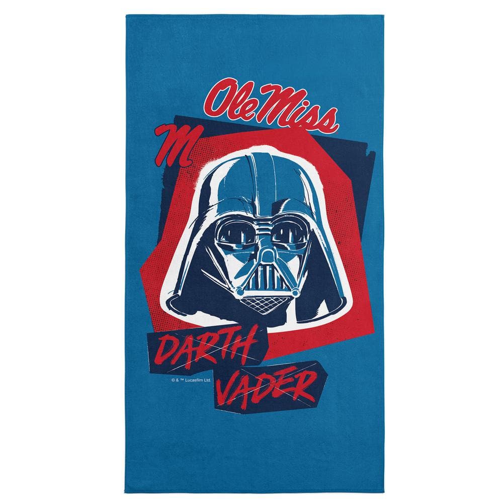 NCAA Mississippi Darth Vader Cotton/Polyester Blend Multicolor Printed Beach Towel price history on PriceWatchPro