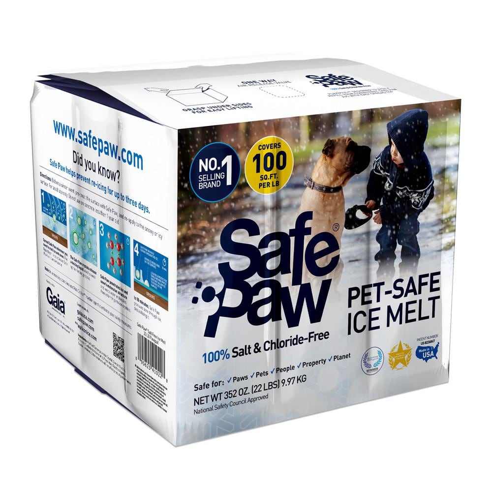 Safe Paw 22.5 lbs. Coated Non-Salt Ice Melt