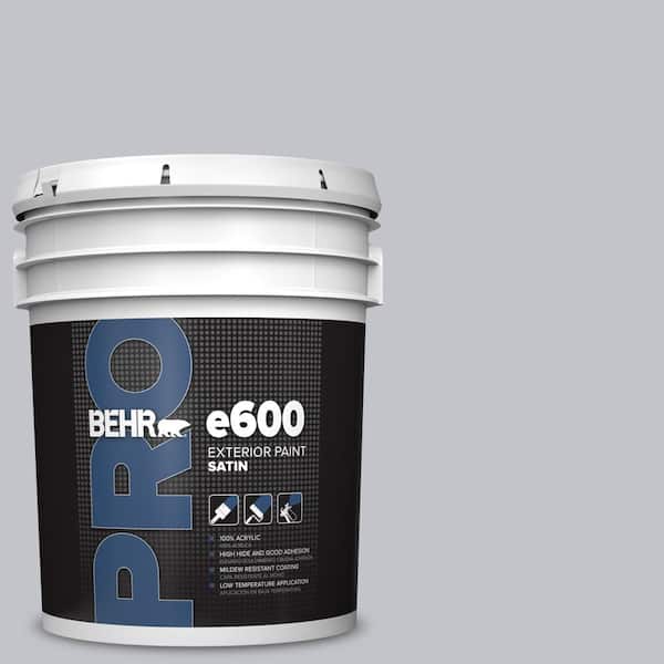 BEHR PRO 5 gal. #N540-2 Glitter color Satin Exterior Paint