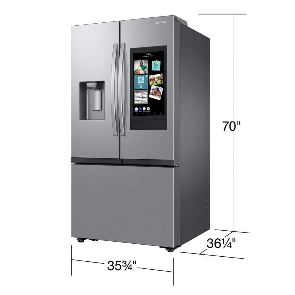 30 cu. ft. Stainless Steel Smart French Door Refrigerator with Ice Maker