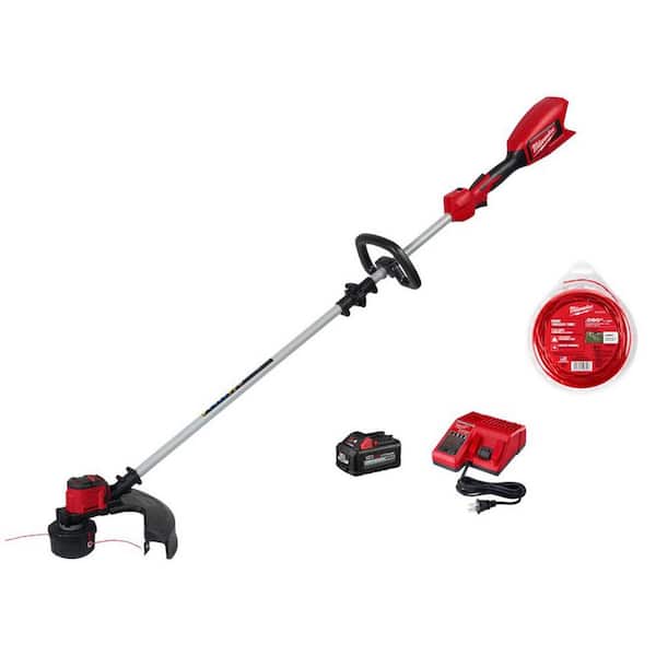 M18 Brushless 18V 16 in. Cordless Battery Powered String Trimmer Kit w/ 0.080 in. x 150 ft. Trimmer Line