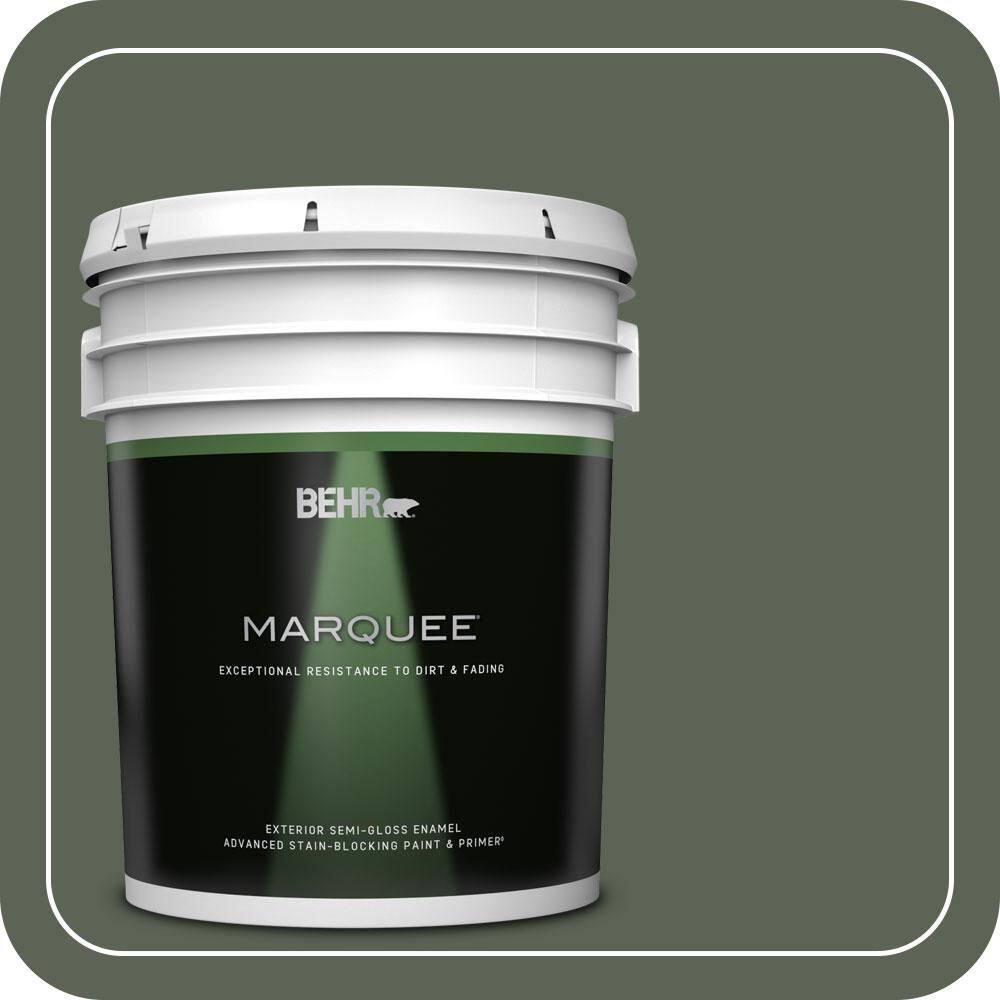 5 gal. #T13-16 Pine Cone Pass Semi-Gloss Enamel Exterior Paint & Primer price history on PriceWatchPro