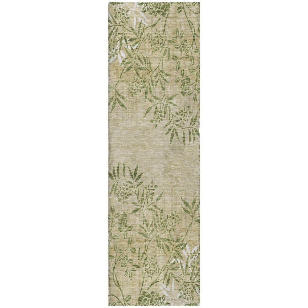Dream Shag Premium Machine Washable Abstract ADS673 Khaki 2 ft. x 7 ft. Runner Rug price history on PriceWatchPro