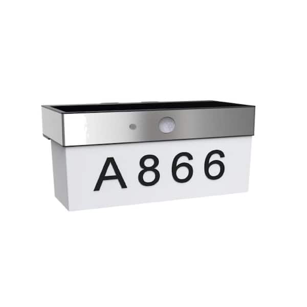 Mediterraneo Brava Stainless Steel LED Solar Outdoor Wall Cylinder Light