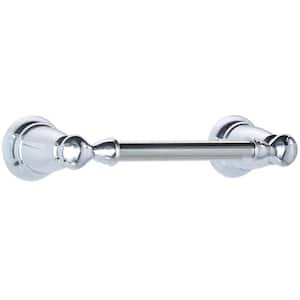 Banbury Pivoting Double Post Toilet Paper Holder in Chrome