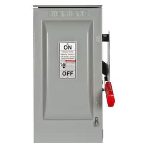 Heavy Duty 30 Amp 600-Volt 3-Pole Outdoor Fusible Safety Switch