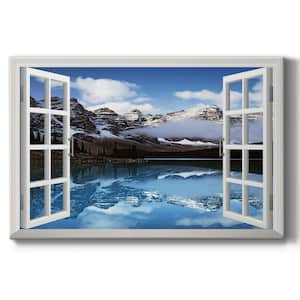 A Forever Moment 24 in. x 36 in. White Stretched Canvas Wall Art by Wexford Homes
