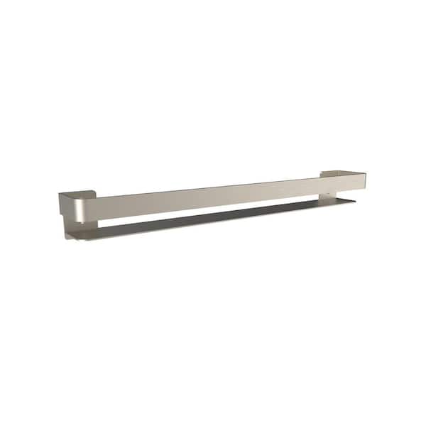JACUZZI 30 in. W Rectangular Shower Shelf in Brushed Nickel