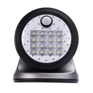 20038-101 600L LED Porch Light, Silver