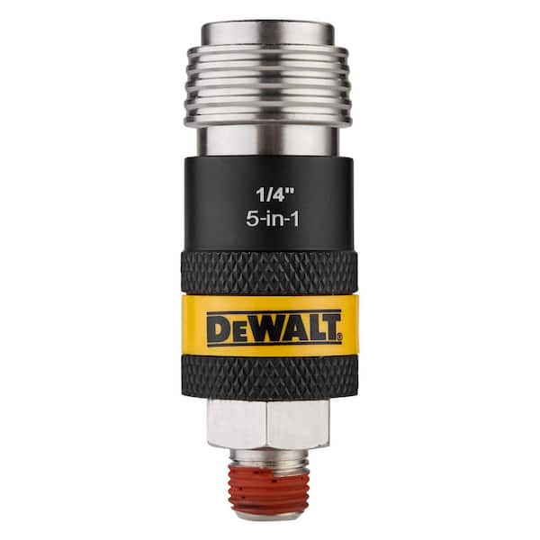 1/4 in. Male NPT 5-in-1 Universal Safety Exhaust Coupler