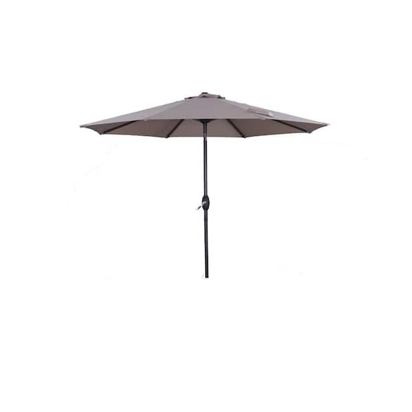 Unbranded 9 ft. Market Patio Umbrella in Sand