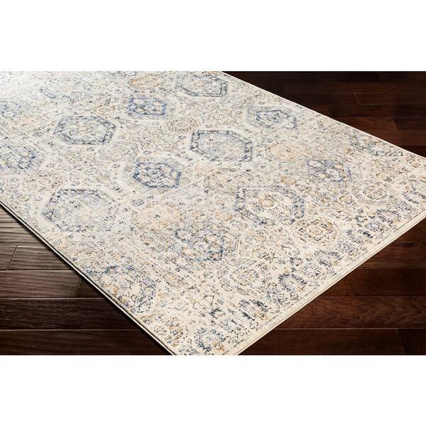 Livabliss Arlene Blue 6 ft. 7 in. x 9 ft. Oriental Area Rug