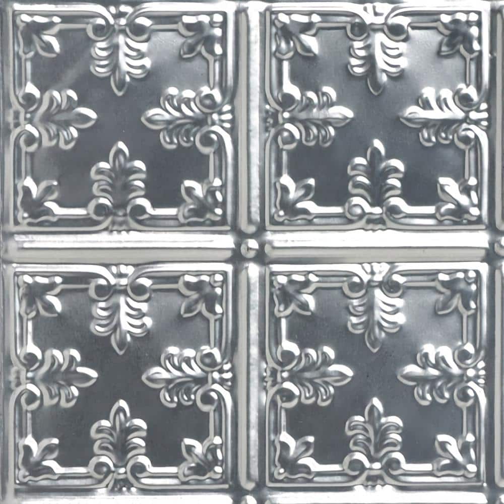Take Home Sample - Florentine Lacquered Steel 1 ft. x 1 ft. Decorative Tin Style Lay-in Ceiling Tile (1 sq. ft./case) price history on PriceWatchPro