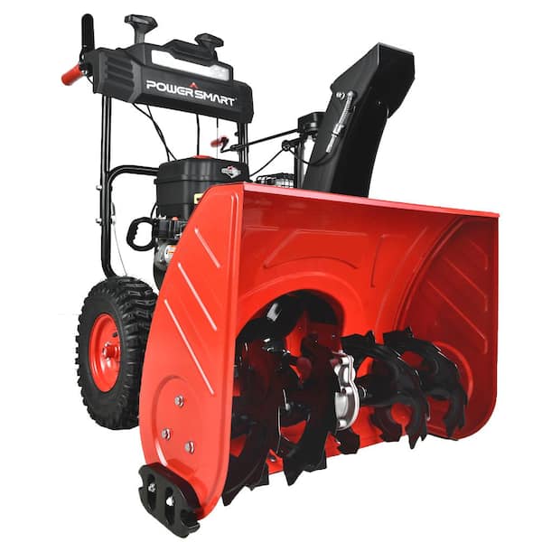 PowerSmart 26 in. Two-Stage Electric Start Gas Snow Blower with Brigg Stratton Engine
