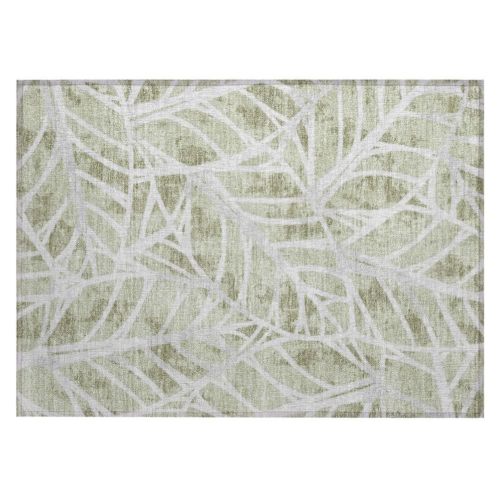 Chantille Machine Washable Indoor/Outdoor Abstract ACN2866 Celery 3 ft. x 4 ft. Area Rug price history on PriceWatchPro