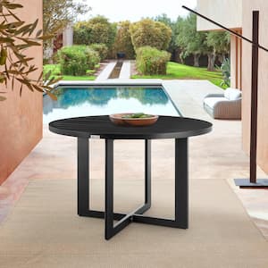 Cayman Aluminum Outdoor Round Dining Table