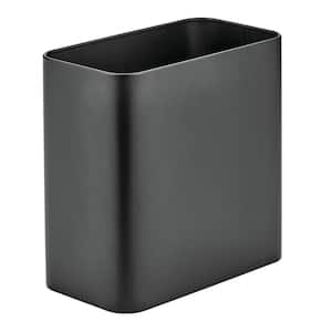Home Zone Living 2.3 Gal. Plastic Small Trash Can with Handle and