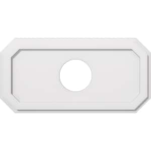 28 in. W x 14 in. H x 6 in. ID x 1 in. P Emerald Architectural Grade PVC Contemporary Ceiling Medallion