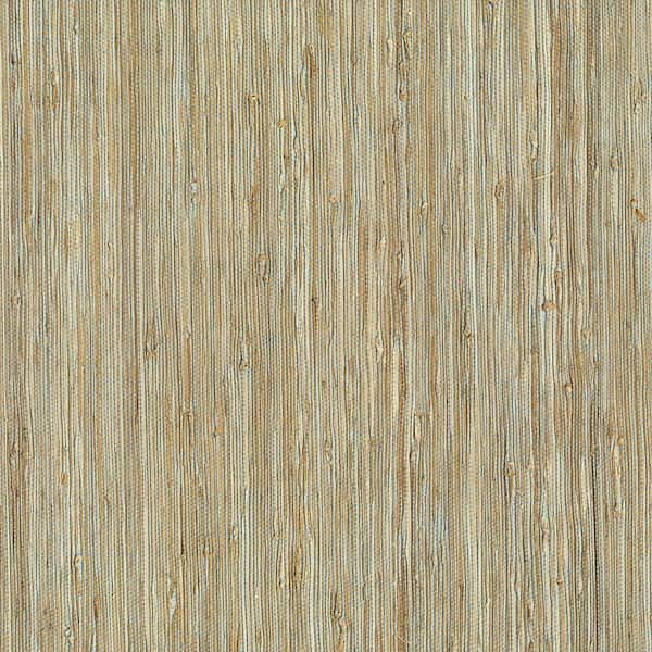 Kenneth James Patryk Aqua Grasscloth Aqua Wallpaper Sample