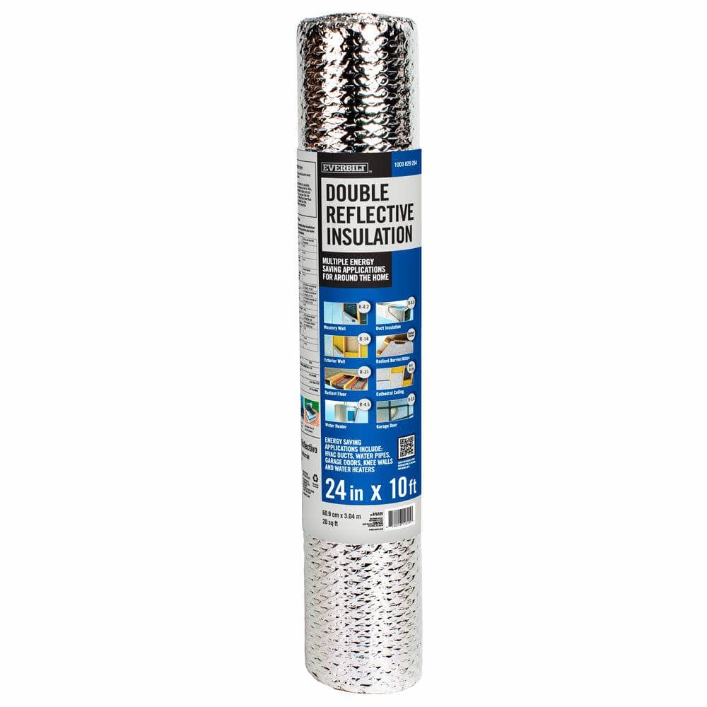 24 in. x 10 ft. Double Reflective Insulation Radiant Barrier