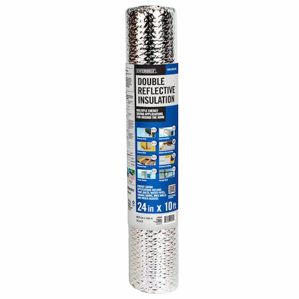 24 in. x 10 ft. Double Reflective Insulation Radiant Barrier (Full Pallet - 288-Pack)