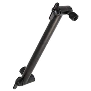 13 in. Adjustable Shower Arm with Inch Tubing, Rubbed Bronze