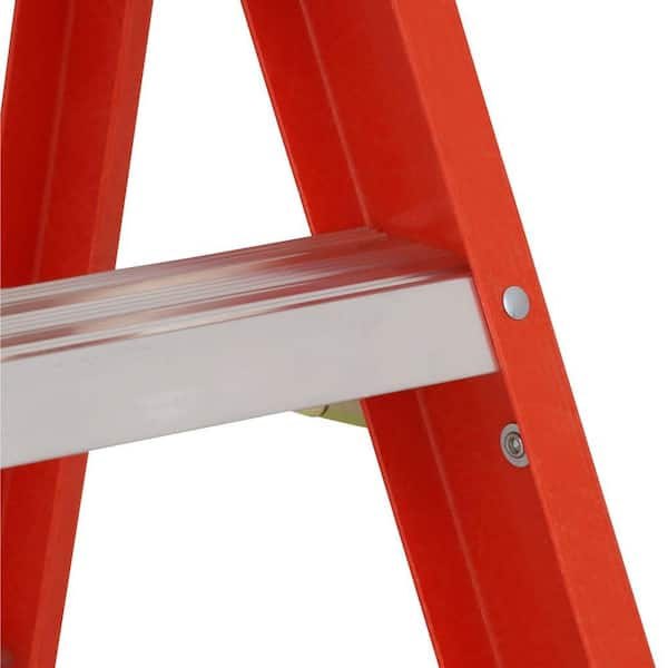 Werner 12 ft. Fiberglass Step Ladder (16 ft. Reach Height) with 300 lb.  Load Capacity Type IA Duty Rating NXT1A12 - The Home Depot