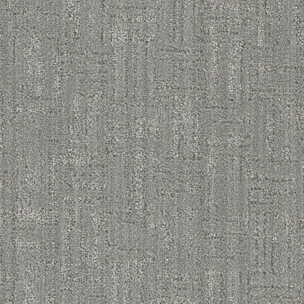 Lifeproof Calvert - Hillside - Gray 45 oz. SD Polyester Pattern Installed Carpet