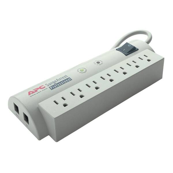 APC SurgeArrest 7-Outlet RJ11 Surge Protector