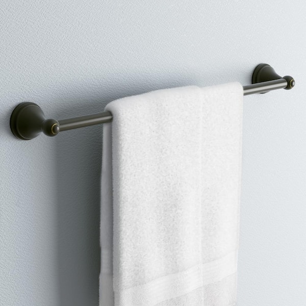 Allante 24 in. Towel Bar in Oil Rubbed Bronze