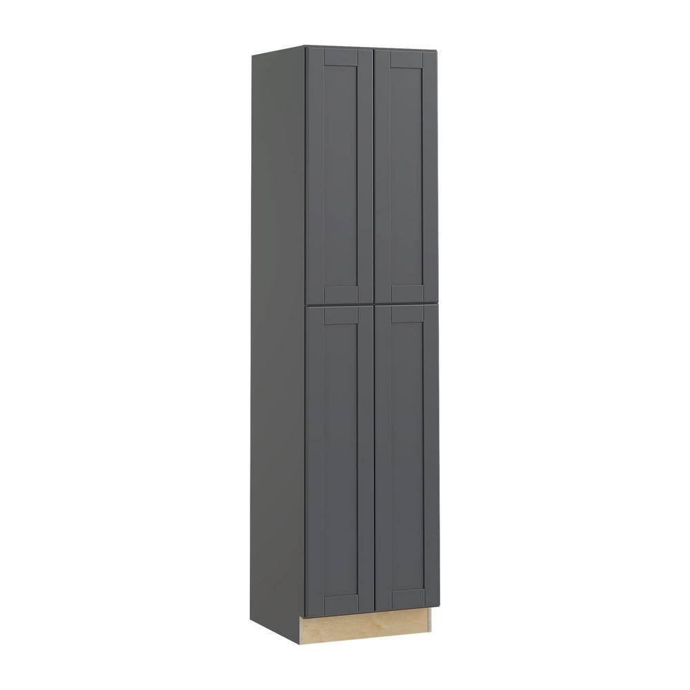 Washington 24 in. W x 24 in. D x 90 in. H Assembled Plywood Pantry Kitchen 