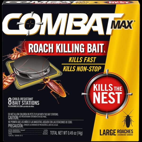COMBAT Source Kill Max 0.49 oz. Large Roach Trays (8-Pack)