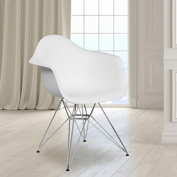Flash Furniture White Side Chair