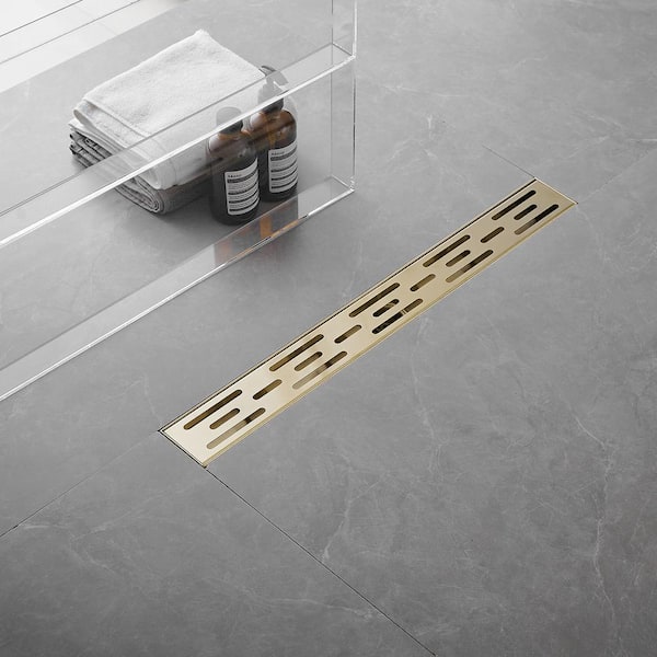 Bathtub Grid Strainer - PVD Gold - C8031