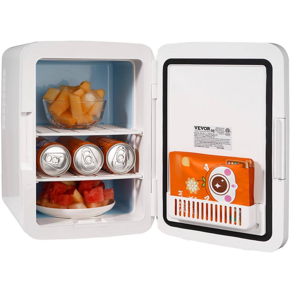 Compact White Smart 10L Mini Fridge with Handles