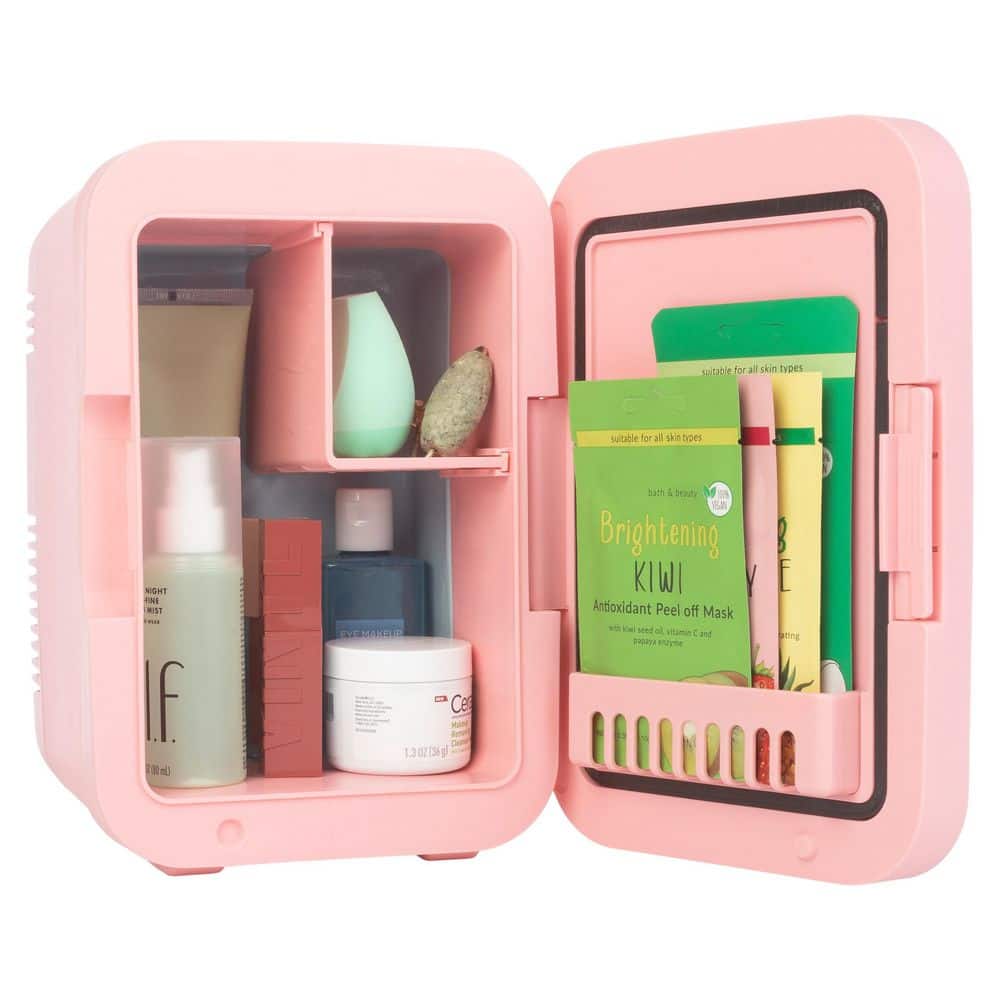 HOME-COMPLETE 8.75 in. 0.15 cu. ft. Portable Beauty Makeup
