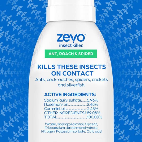 ZEVO 12 Ant Roach And Fly Multi-Insect Killer Trigger Spray, 53% OFF