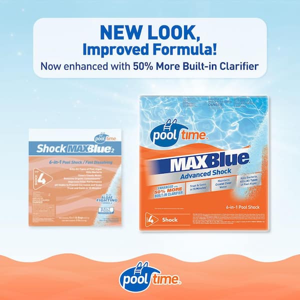 Maxblue Advanced 5 lb. Pool Shock (1 lb. 5-Pack)