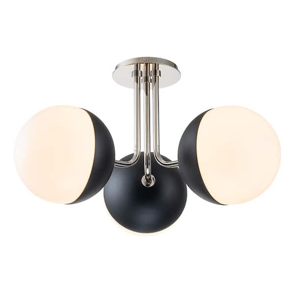Milk Glass Bell Shade Gooseneck Brass Wall Sconce – Two Kings & Co.