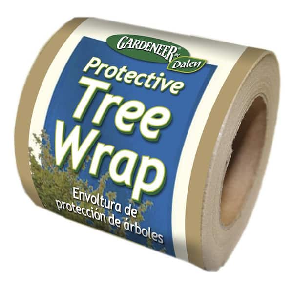 Dalen 3 in. W x 50 ft. L Protective Tree Wrap High Quality and Breathable Material Non-Toxic and Reusable Protection (2-Pack)
