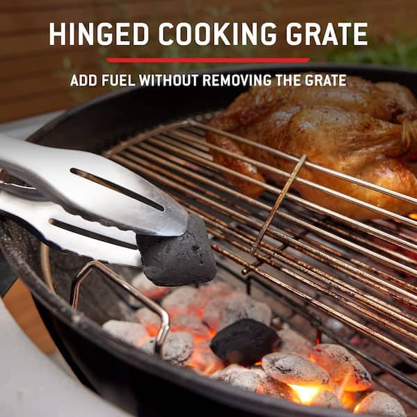 Performer 22 in. Charcoal Grill in Black with Premium Cart