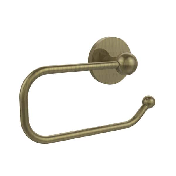 Allied Brass Prestige Skyline Collection European Style Single Post Toilet  Paper Holder in Antique Brass P1024E-ABR The Home Depot