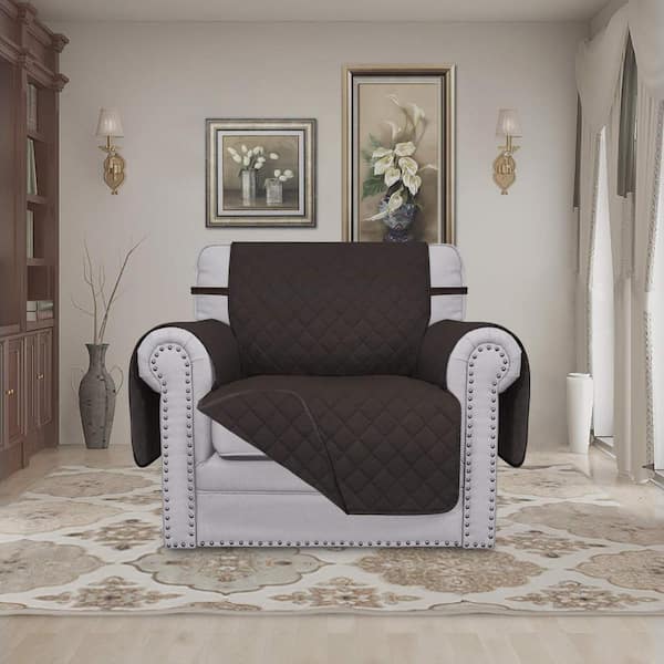 Quilted Reversible Furniture Cover Protector, Loveseat Cover