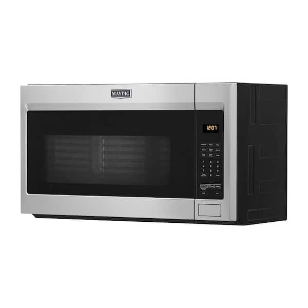 1.7 cu. ft. Over the Range Microwave with Stainless Steel Cavity in Fingerprint Resistant Stainless Steel