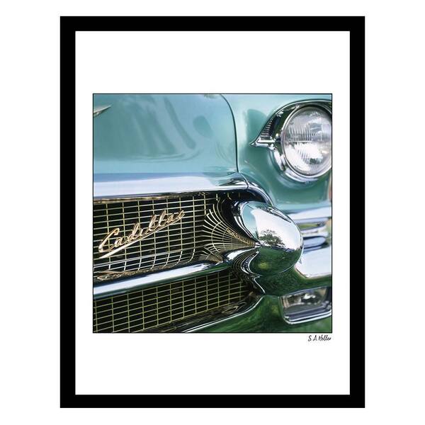 VENICE BEACH Collections Classic Cadillac Framed Printed Photograph by Steven A. Heller 1-Piece Framed Graphic Print 18 in. x 14 in.